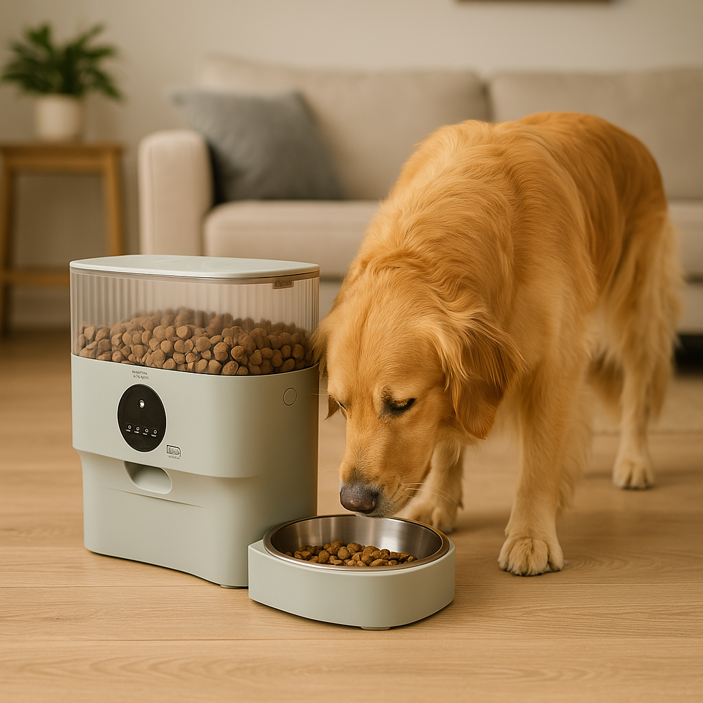 Automatische voerbak kat & hond