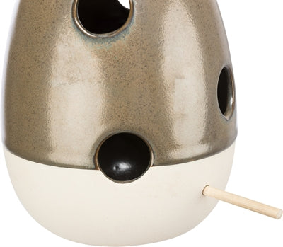 Trixie Nestelhulp Hangend Keramiek Creme / Bosgroen